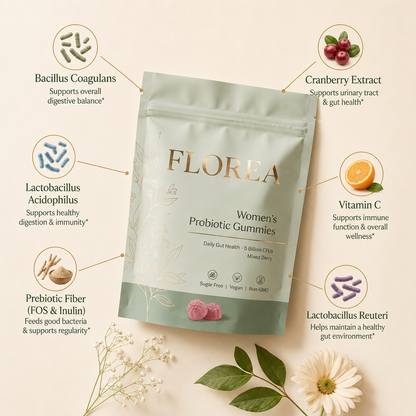 Florea Women's Daily Probiotic Gummies