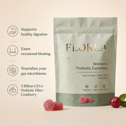 Florea Women's Daily Probiotic Gummies