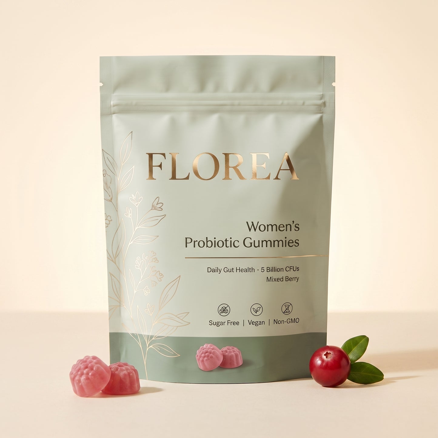 Florea Women's Daily Probiotic Gummies